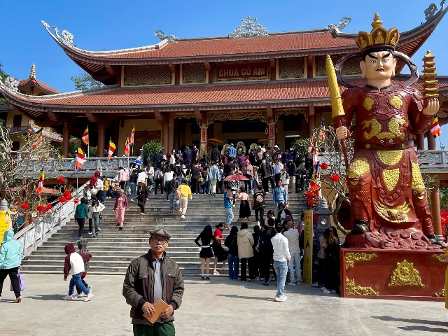 Về chùa Cổ Am lễ Phật, cầu an trong những ngày đầu năm mới