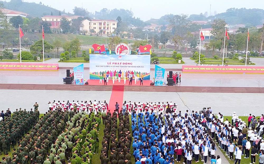 Lào Cai phát động Ngày chạy Olympic vì sức khỏe toàn dân năm 2026