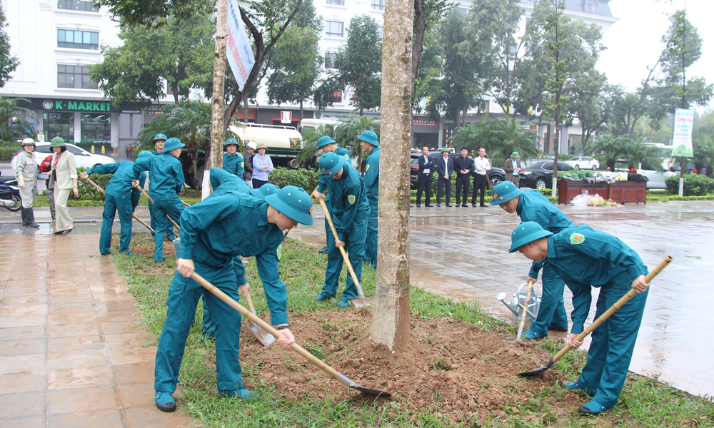 Công an tỉnh Bắc Ninh phát động “Tết trồng cây đời đời nhớ ơn Bác Hồ”