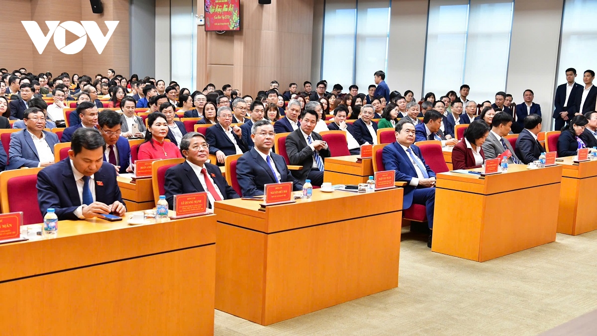 Chủ tịch Quốc hội Trần Thanh Mẫn l&agrave;m việc với kiểm to&aacute;n Nh&agrave; nước