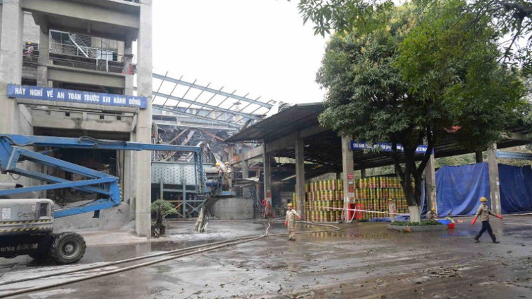 Sự cố nghiêm trọng tại nhà máy phốt pho ở Lào Cai, một trưởng ca tử nạn