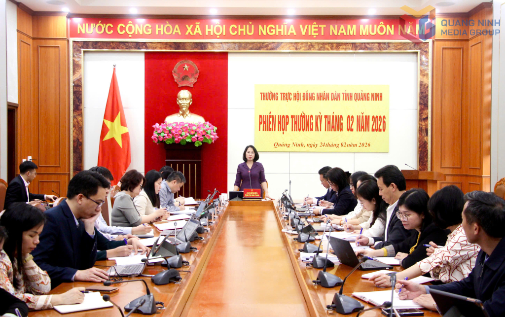 Thường trực HĐND tỉnh Quảng Ninh họp phiên thường kỳ tháng 2