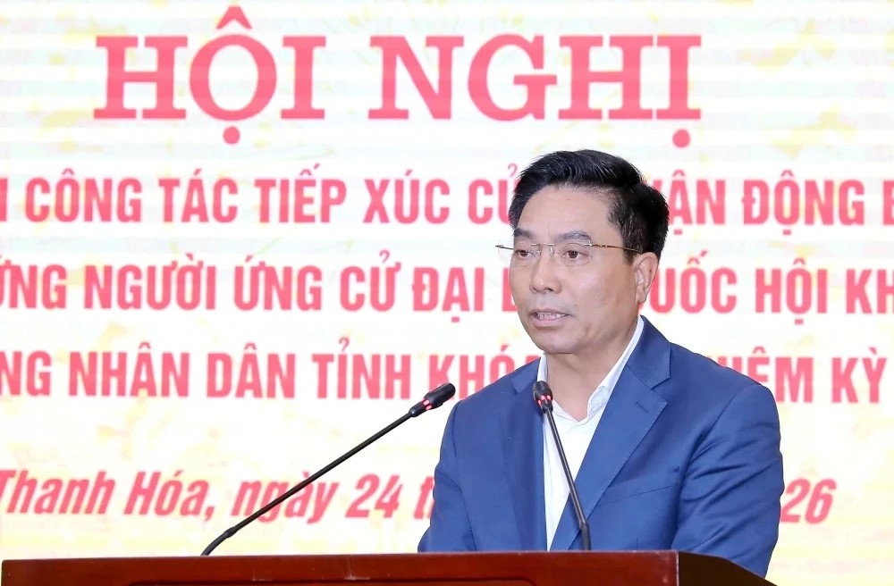 Thanh Hóa: Gặp gỡ, triển khai tiếp xúc cử tri và vận động bầu cử