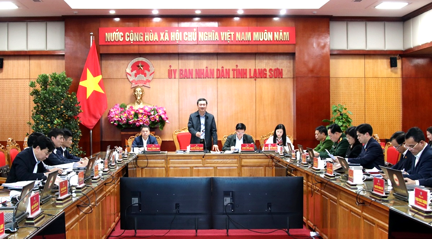 Lạng Sơn tổ chức phiên họp thường kỳ tháng 2