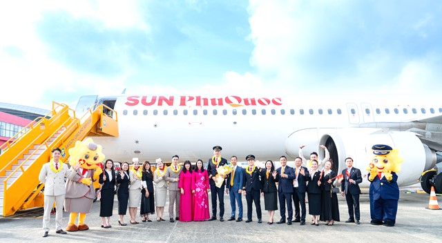 Sun PhuQuoc Airways: Mở rộng đường bay mới tới Đà Nẵng