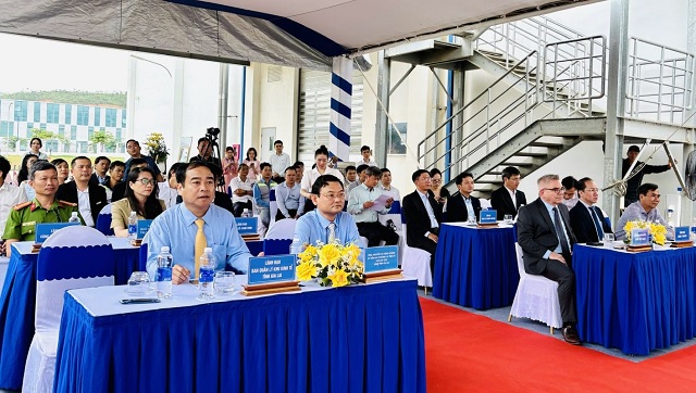 Quang cảnh Lễ động thổ.