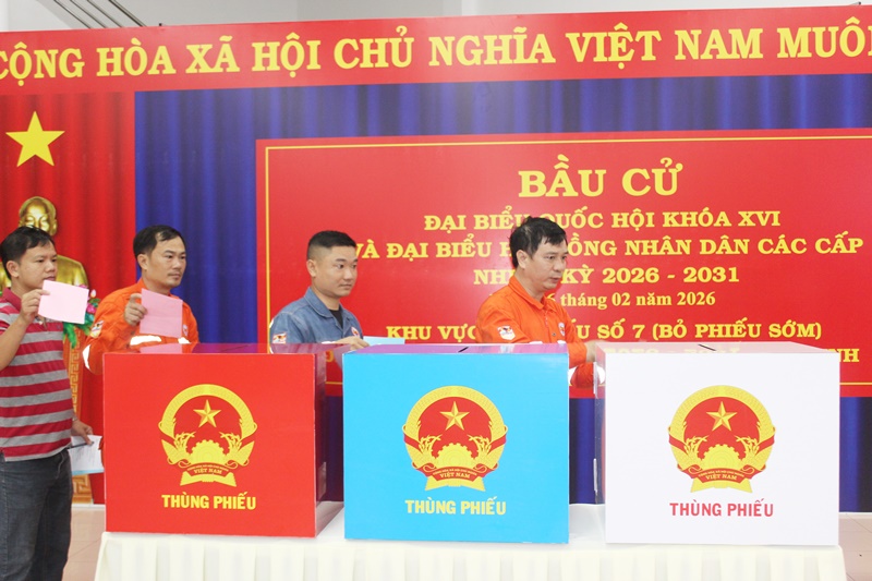 TP. HCM: Khai mạc bầu cử sớm tại 4 khu vực đặc thù