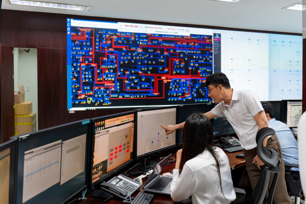 Ca trực đ&ecirc;m Giao thừa Tết B&iacute;nh Ngọ 2026 tại Trung t&acirc;m điều h&agrave;nh SCADA