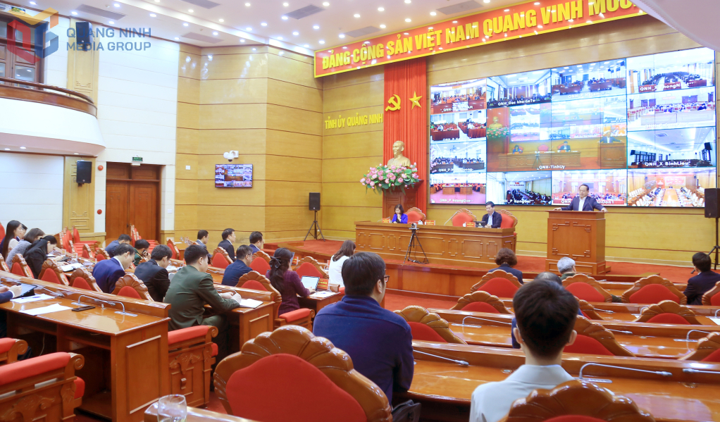 Ủy ban Bầu cử tỉnh tổ chức hội nghị sơ kết bước 2 c&ocirc;ng t&aacute;c bầu cử ĐBQH kh&oacute;a XVI v&agrave; đại biểu HĐND c&aacute;c cấp nhiệm kỳ 2026-2031