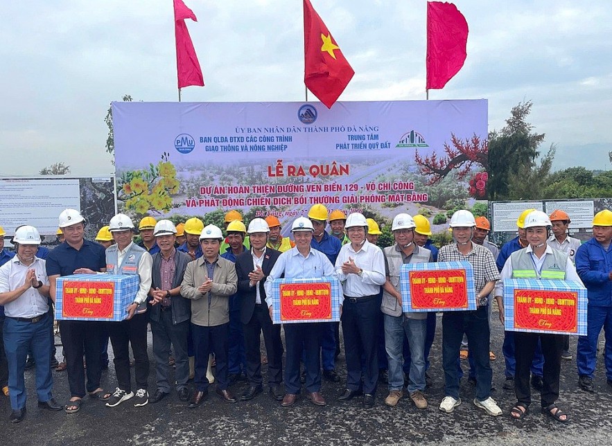 Đà Nẵng phát động “Chiến dịch 129 ngày, đêm” đẩy nhanh Dự án hoàn thiện đường ven biển 129