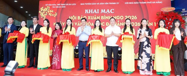 Đà Nẵng: Khai mạc Hội Báo Xuân Bính Ngọ 2026, lan tỏa văn hóa đọc trong cộng đồng
