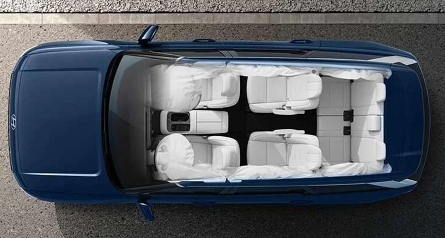 Nội thất của Palisade Elite tập trung v&agrave;o sự rộng r&atilde;i v&agrave; tiện nghi thiết yếu.