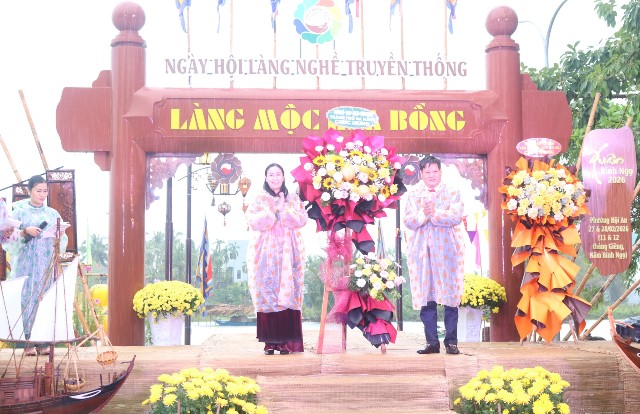 Hội An khai mạc Ngày hội Làng nghề truyền thống thương hiệu Kim Bồng đầu Xuân Bính Ngọ 2026