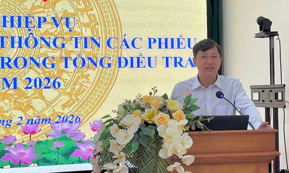 Bắc Ninh: Tập huấn nghiệp vụ Tổng điều tra kinh tế năm 2026