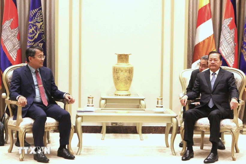 Củng cố vững chắc quan hệ hữu nghị truyền thống Việt Nam - Campuchia