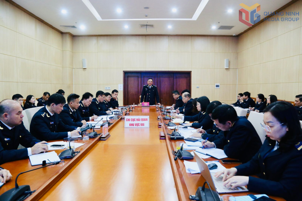 Chi cục Hải quan khu vực VIII tổ chức Hội nghị triển khai nhiệm vụ c&ocirc;ng t&aacute;c gi&aacute;m s&aacute;t quản l&yacute; về hải quan, thuế XNK năm 2026