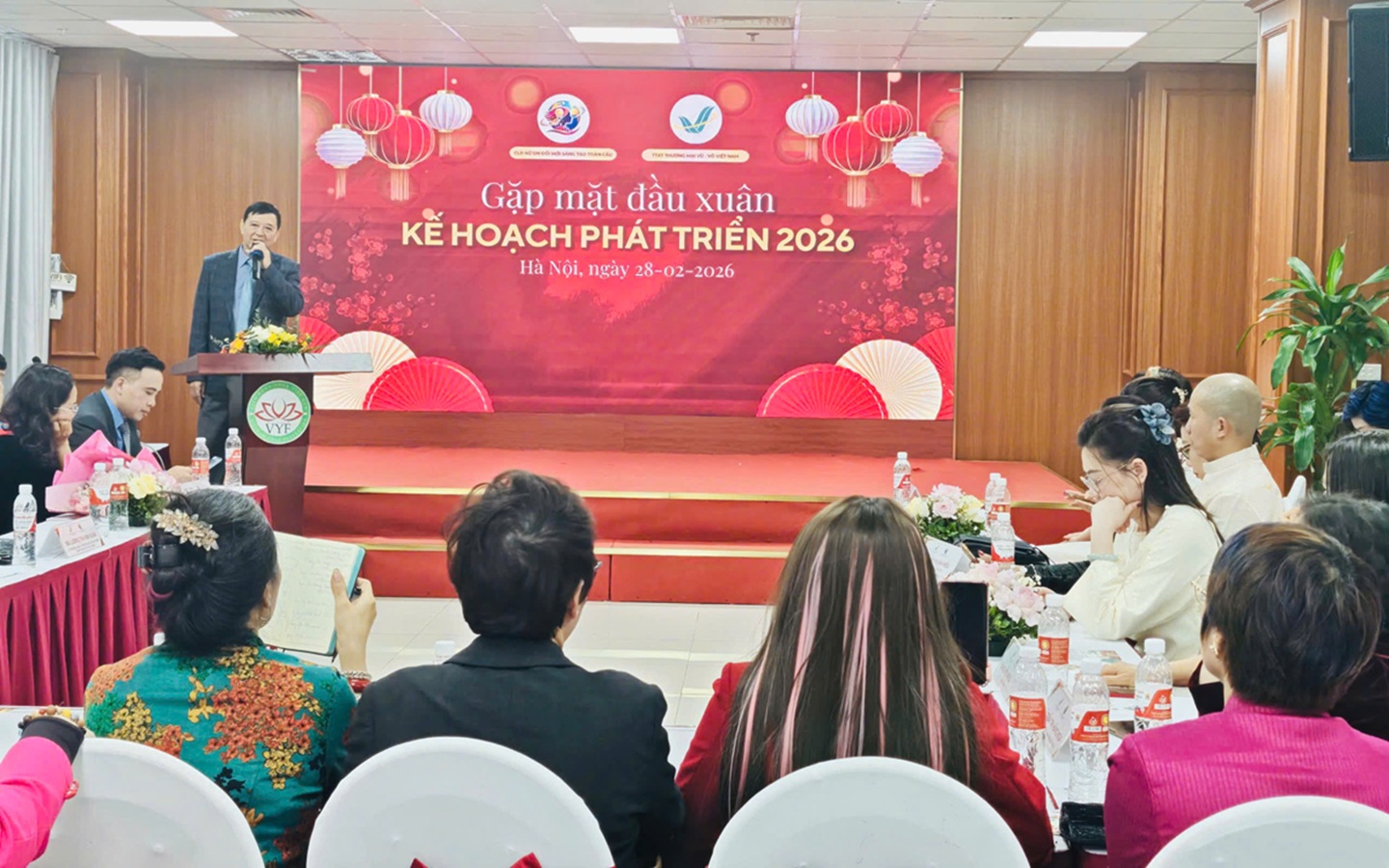 &Ocirc;ng Nguyễn Đăng Sinh - Chủ tịch Hiệp Hội chống h&agrave;ng giả v&agrave; bảo vệ thương hiệu Việt Nam ph&aacute;t biểu