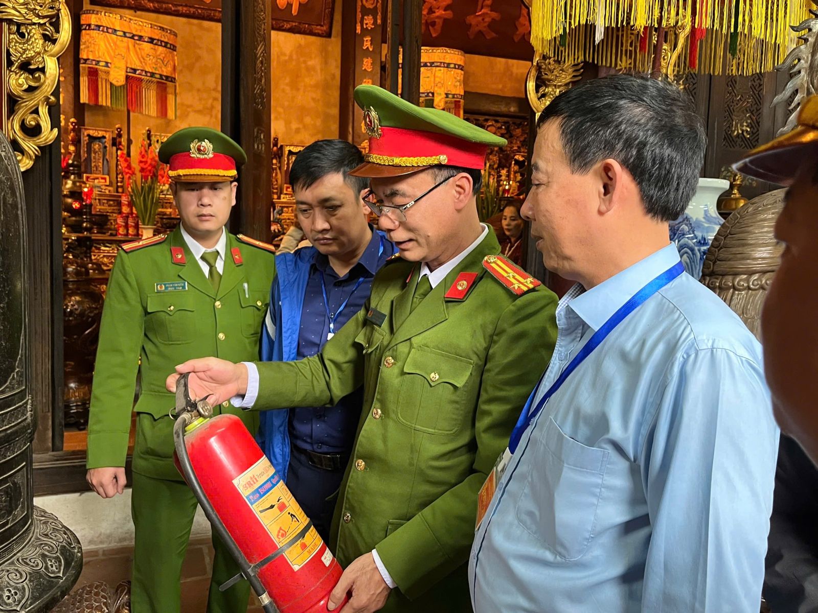 Ninh Bình bảo đảm tuyệt đối an toàn PCCC Lễ khai Ấn Đền Trần Xuân Bính Ngọ 2026