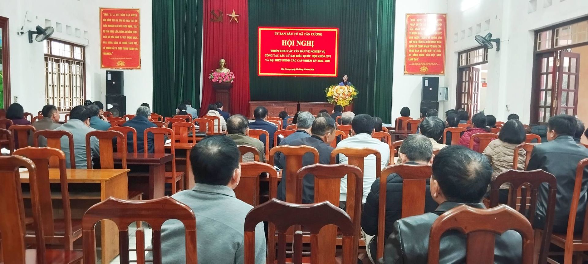 Thái Nguyên ban hành kế hoạch tổ chức hội nghị tiếp xúc cử tri vận động bầu cử