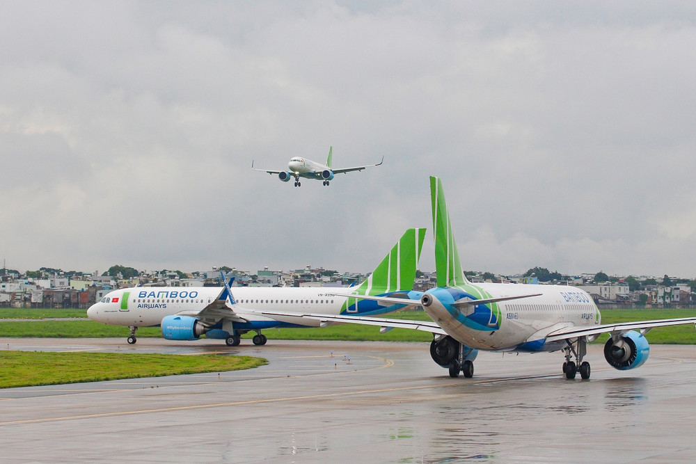 Đội t&agrave;u bay của Bamboo Airways