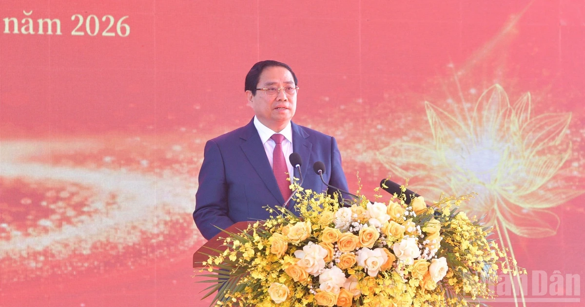 Thủ tướng Phạm Minh Chính dự Lễ kỷ niệm 120 năm Ngày sinh Thủ tướng Phạm Văn Đồng