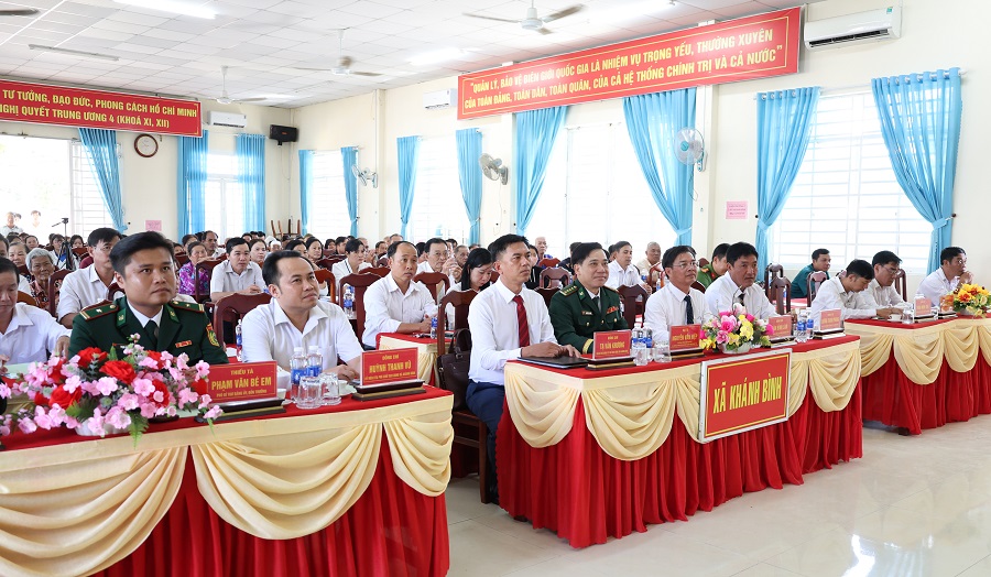 Phát huy sức mạnh toàn dân bảo vệ chủ quyền biên giới xã Khánh Bình