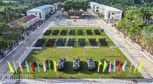 Quang cảnh buổi ra quân huấn luyện. Quang cảnh buổi ra quân huấn luyện.