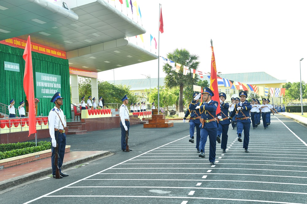 Bộ Tư Lệnh Vùng Cảnh sát biển 4 tổ chức Lễ ra quân huấn luyện năm 2026