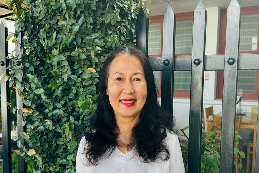 Cử tri Ho&agrave;ng Thị Ngoan- Tổ d&acirc;n phố 4