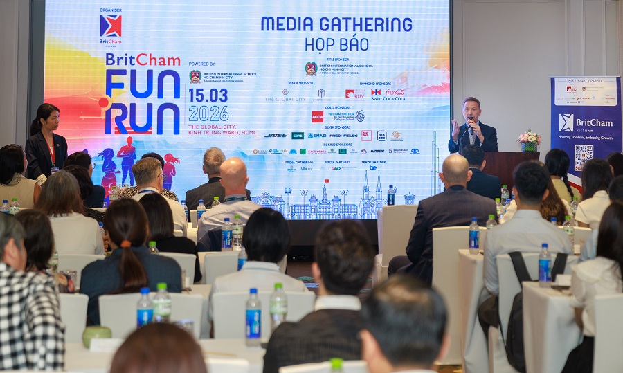 BritCham Fun Run 2026 sẽ diễn ra tại Khu đô thị The Global City