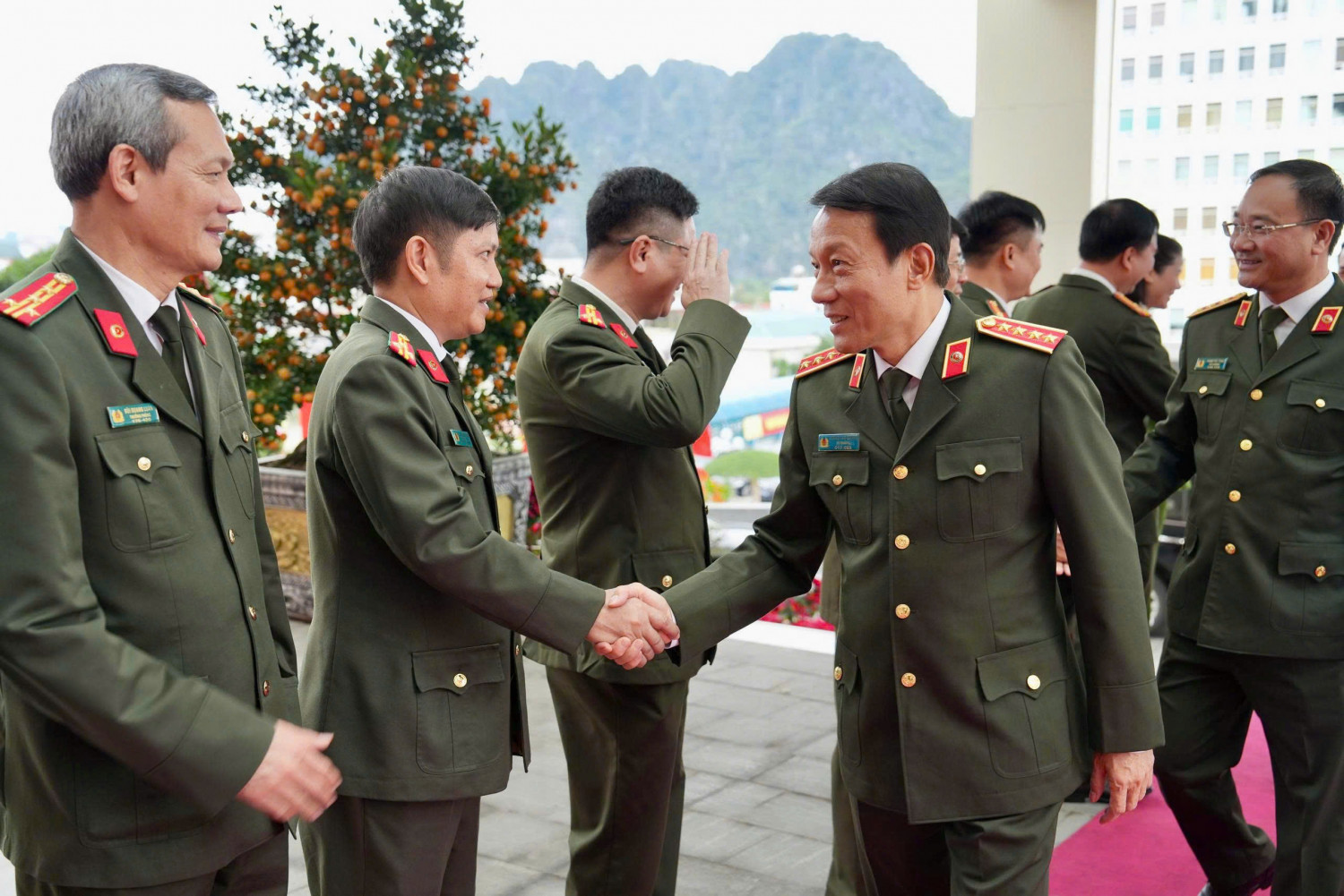 Bộ trưởng Bộ Công an Lương Tam Quang làm việc tại tỉnh Quảng Ninh