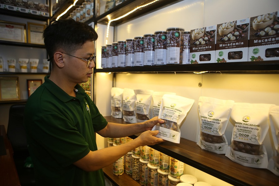 Các sản phẩm OCOP của Lâm Đồng đã tham gia vào hệ thống TXNG Các sản phẩm OCOP của Lâm Đồng đã tham gia vào hệ thống TXNG