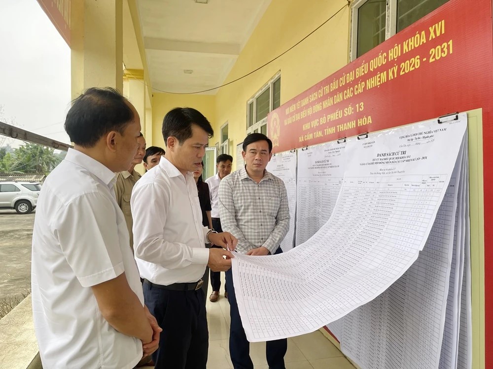 Thanh Hóa: Giám sát việc lãnh đạo, chỉ đạo, tổ chức thực hiện công tác bầu cử