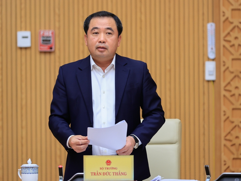 Bộ trưởng Bộ Nông nghiệp và Môi trường Trần Đức Thắng phát biểu - Ảnh: VGP/Nhật Bắc Bộ trưởng Bộ Nông nghiệp và Môi trường Trần Đức Thắng phát biểu - Ảnh: VGP/Nhật Bắc