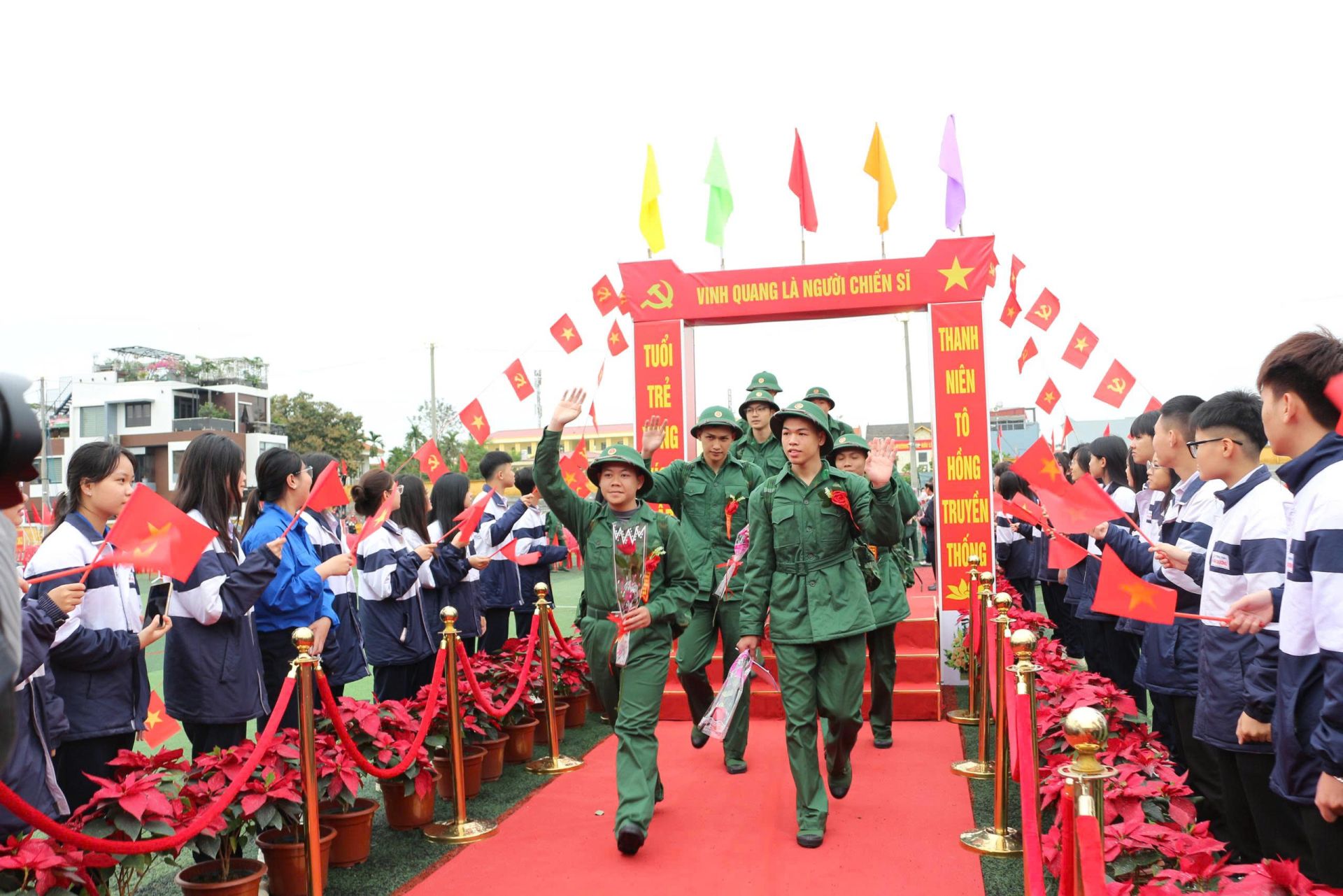 Hải Phòng: 5.100 công dân ưu tú lên đường nhập ngũ