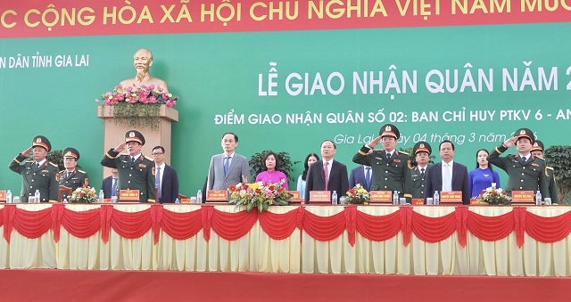 Gia Lai: Gần 5.700 thanh niên lên đường nhập ngũ
