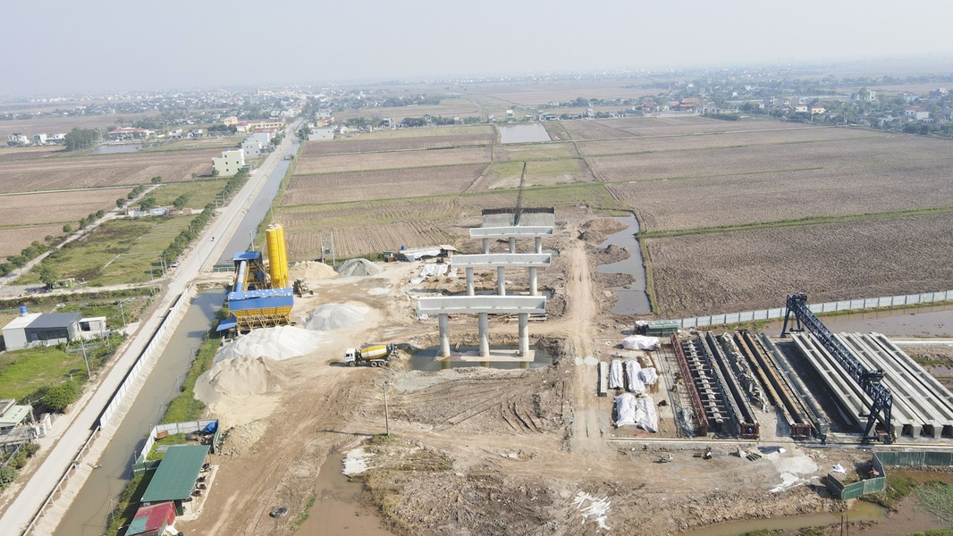 Hưng Yên huy động lưc lượng giải phóng mặt bằng dự án cao tốc CT.08