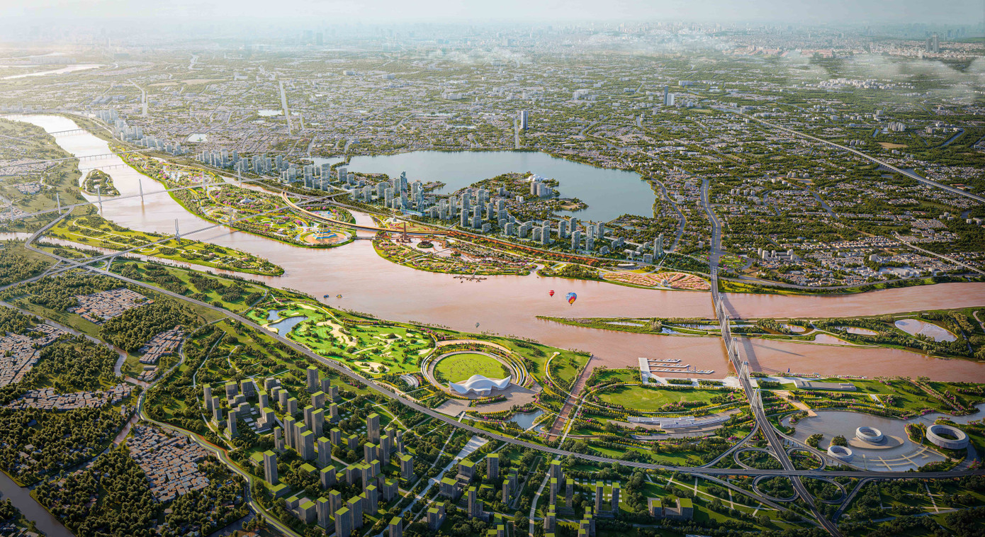 Hà Nội: Tạm dừng cấp phép xây dựng dự án trong Trục đại lộ cảnh quan sông Hồng