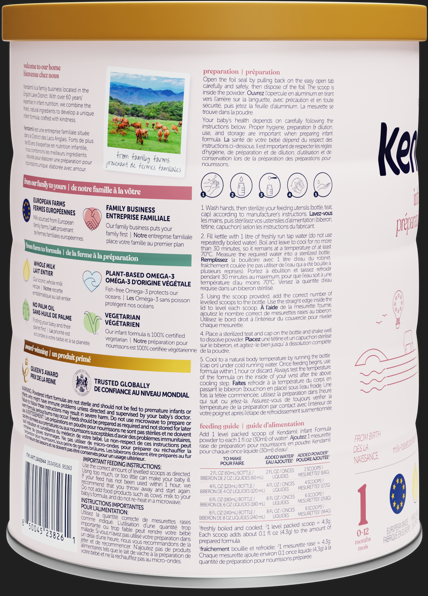 Sữa công thức Kendamil thuộc diện thu hồi tại Ca-na-đa Sữa công thức Kendamil thuộc diện thu hồi tại Ca-na-đa