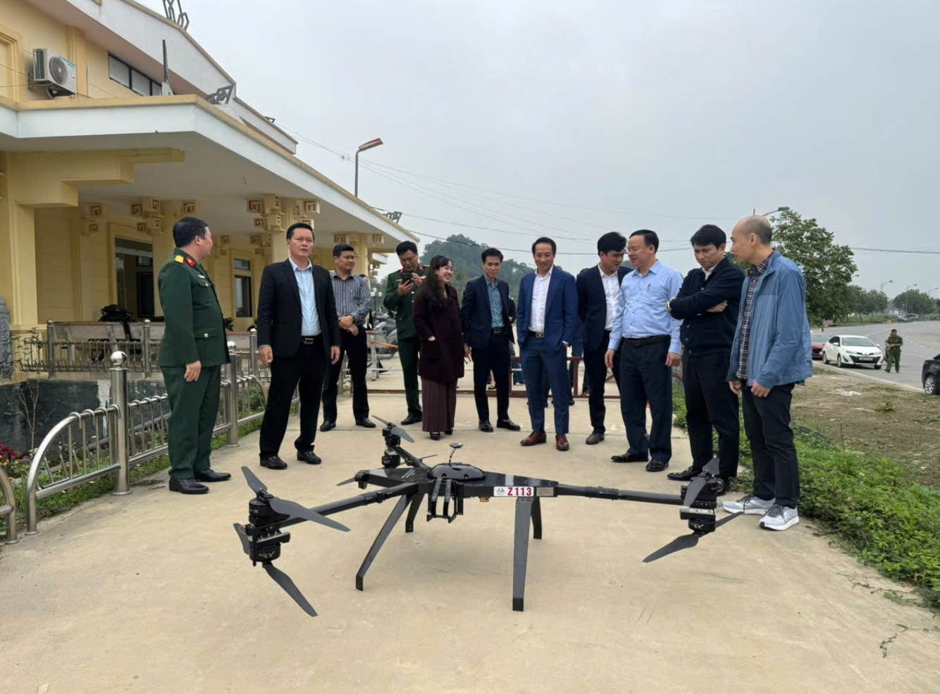 Thử nghiệm UAV tại Chùa Hương, hướng tới quản lý lễ hội bằng công nghệ cao