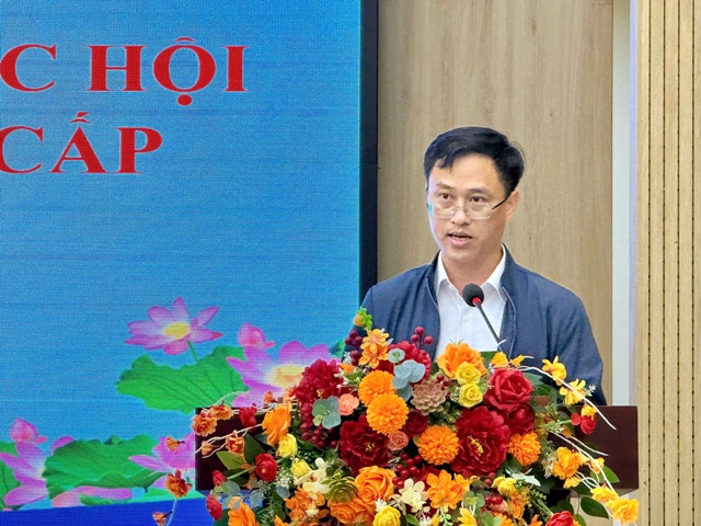 L&ecirc; Văn Lĩnh &ndash; Ph&oacute; Gi&aacute;m đốc Sở Nội vụ Nghệ An đ&atilde; th&ocirc;ng tin về tiến độ chuẩn bị cho cuộc bầu cử đại biểu Quốc hội kh&oacute;a XVI v&agrave; đại biểu HĐND c&aacute;c cấp.