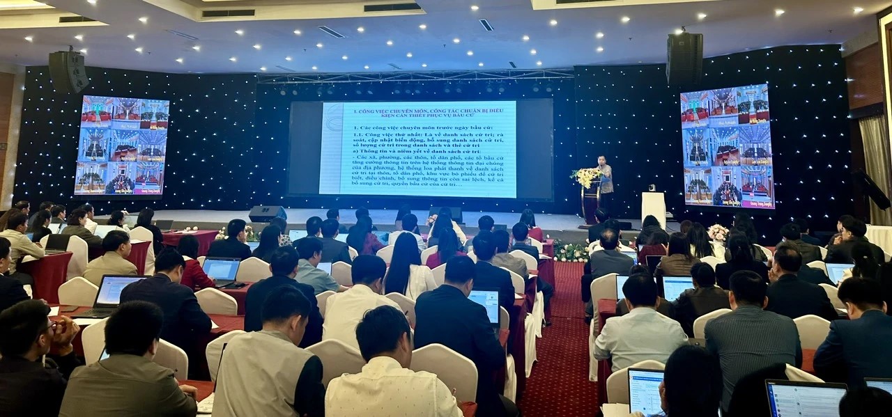 Thanh Hóa: Tập huấn nghiệp vụ công tác bầu cử đại biểu Quốc hội khóa XVI và HDND các cấp, nhiệm kỳ 2026-2031