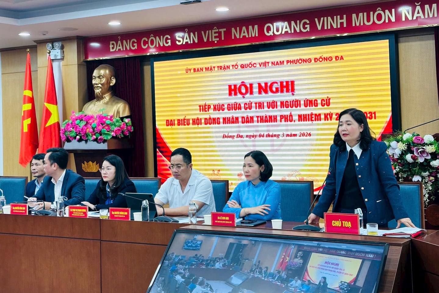 Phường Đống Đa sôi nổi các hoạt động hướng tới ngày bầu cử đại biểu Quốc hội và HĐND các cấp