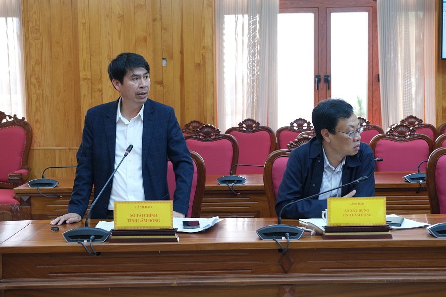L&atilde;nh đạo Sở T&agrave;i ch&iacute;nh L&acirc;m Đồng n&ecirc;u &yacute; kiến