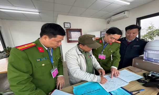 Ninh Bình: Đội Chữa cháy và cứu nạn, cứu hộ khu vực Xuân Trường tăng cường tuyên truyền, hướng dẫn cơ sở