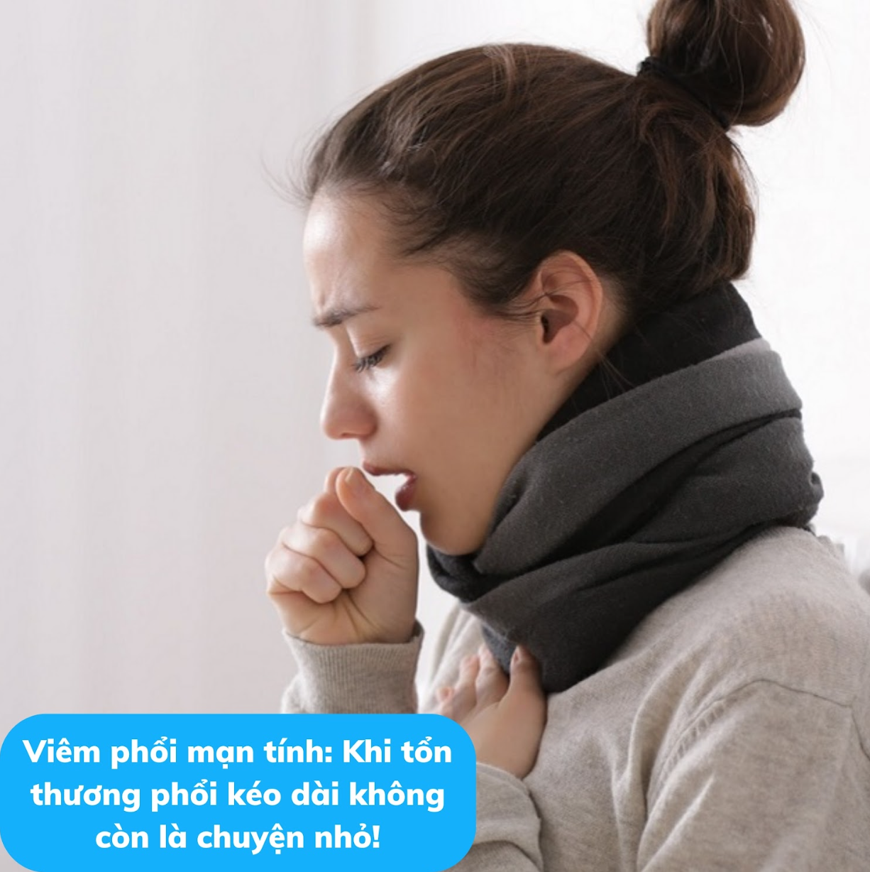 Viêm phổi mạn tính: Khi tổn thương phổi kéo dài không còn là chuyện nhỏ