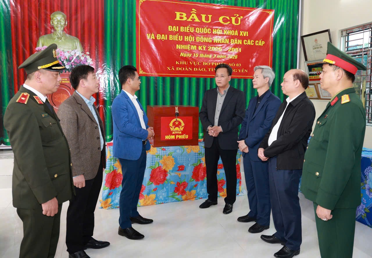 Hưng Yên: Công tác phục vụ bầu cử được triển khai đồng bộ, bảo đảm tiến độ và đúng quy định