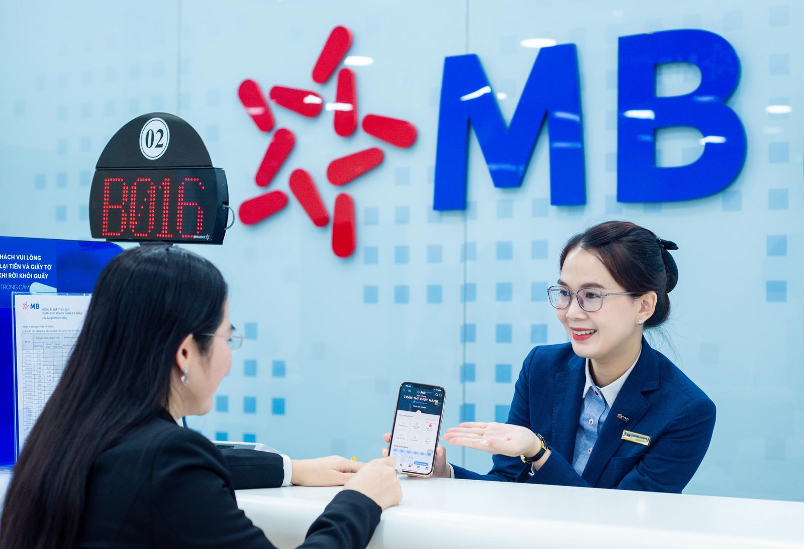 MBBank thông báo: Một số giao dịch có thể tạm gián đoạn rạng sáng 8/3