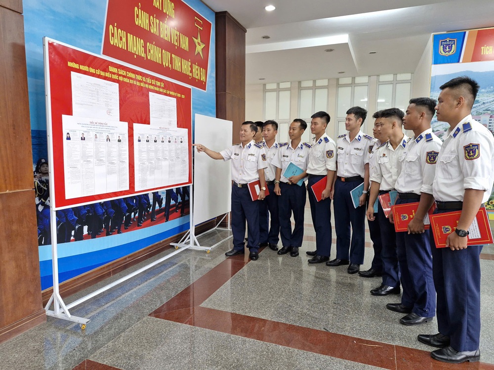 Bộ Tư lệnh Vùng Cảnh sát biển 4 sẵn sàng cho “Ngày hội non sông”