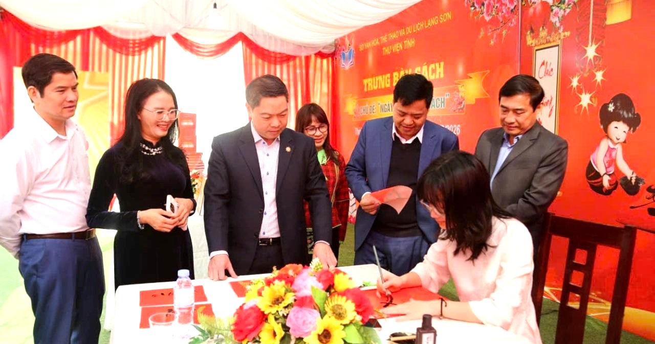 Lạng Sơn khai mạc Ngày Sách và Văn hóa đọc Việt Nam lần thứ 5 năm 2026